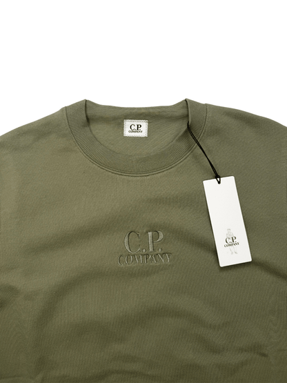 C.P.Company Felpa Girocollo Taglia S Green