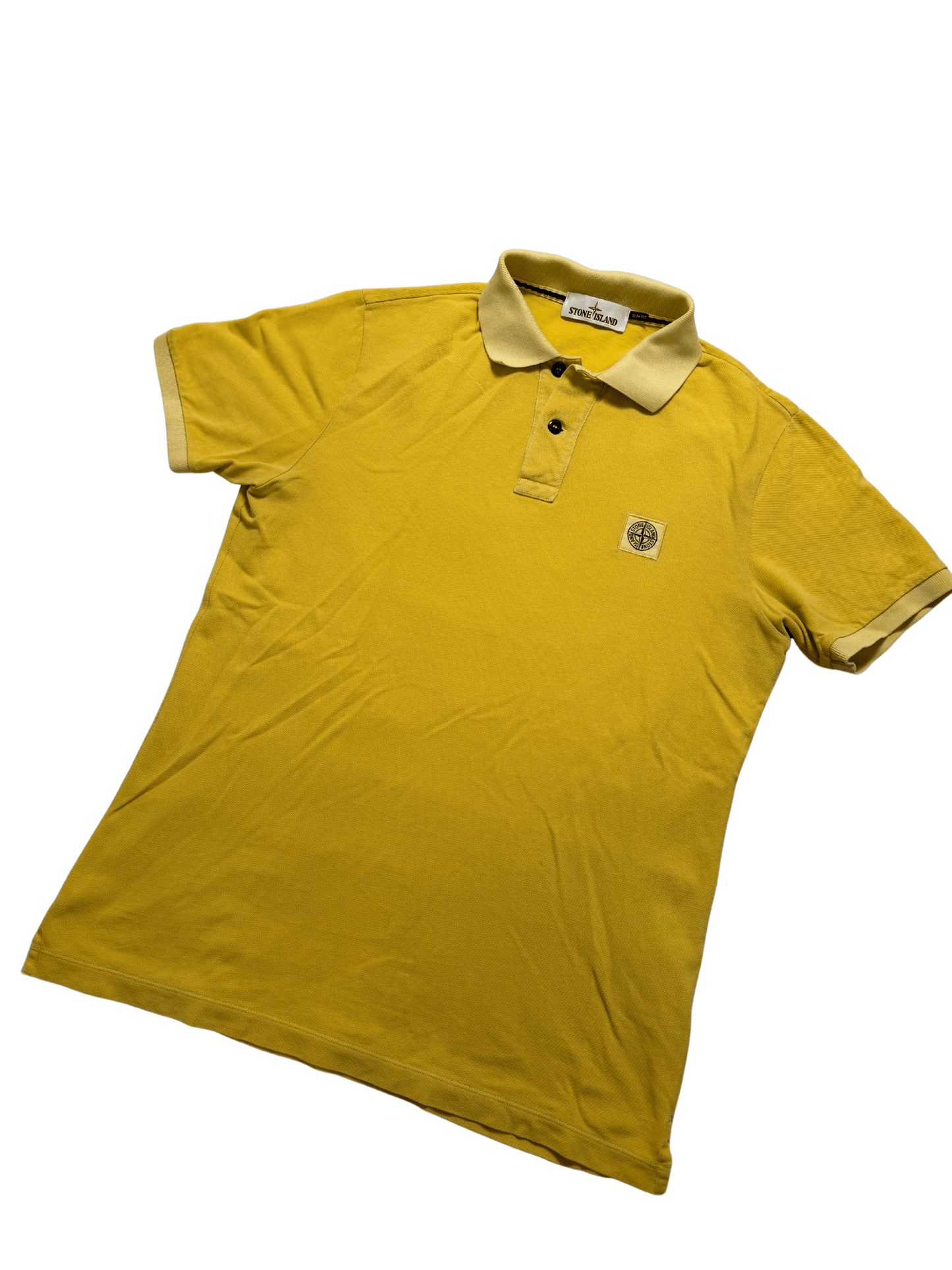Stone Island Polo Giallo Senape Taglia L S/S 2020