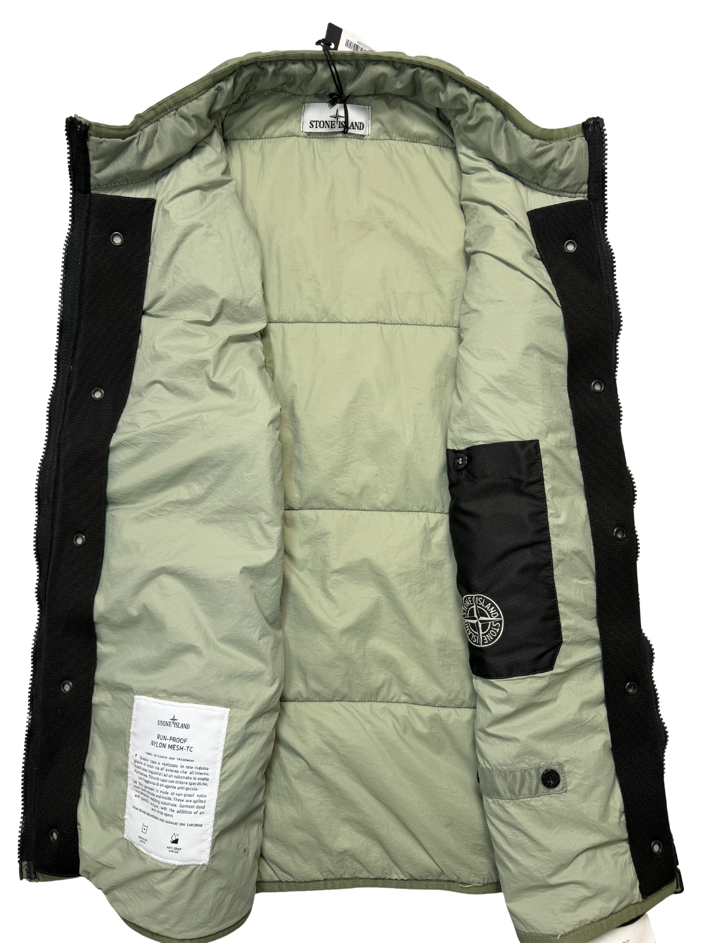 Stone Island Run-Proof Nylon Mesh-Tc Smanicato Taglia M