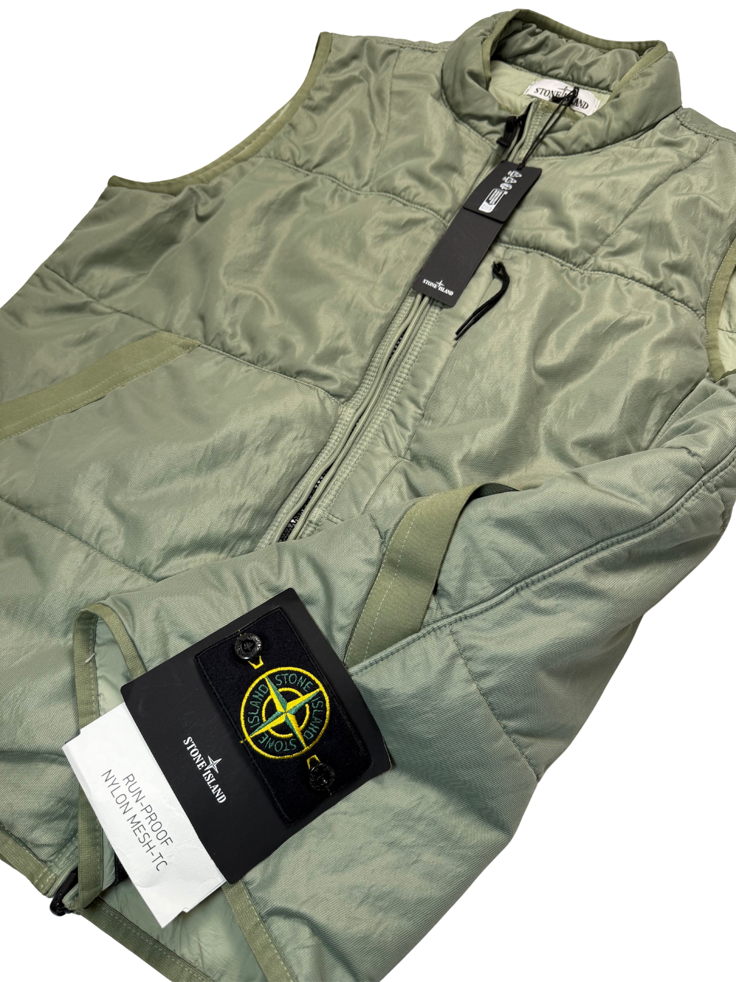 Stone Island Run-Proof Nylon Mesh-Tc Smanicato Taglia M