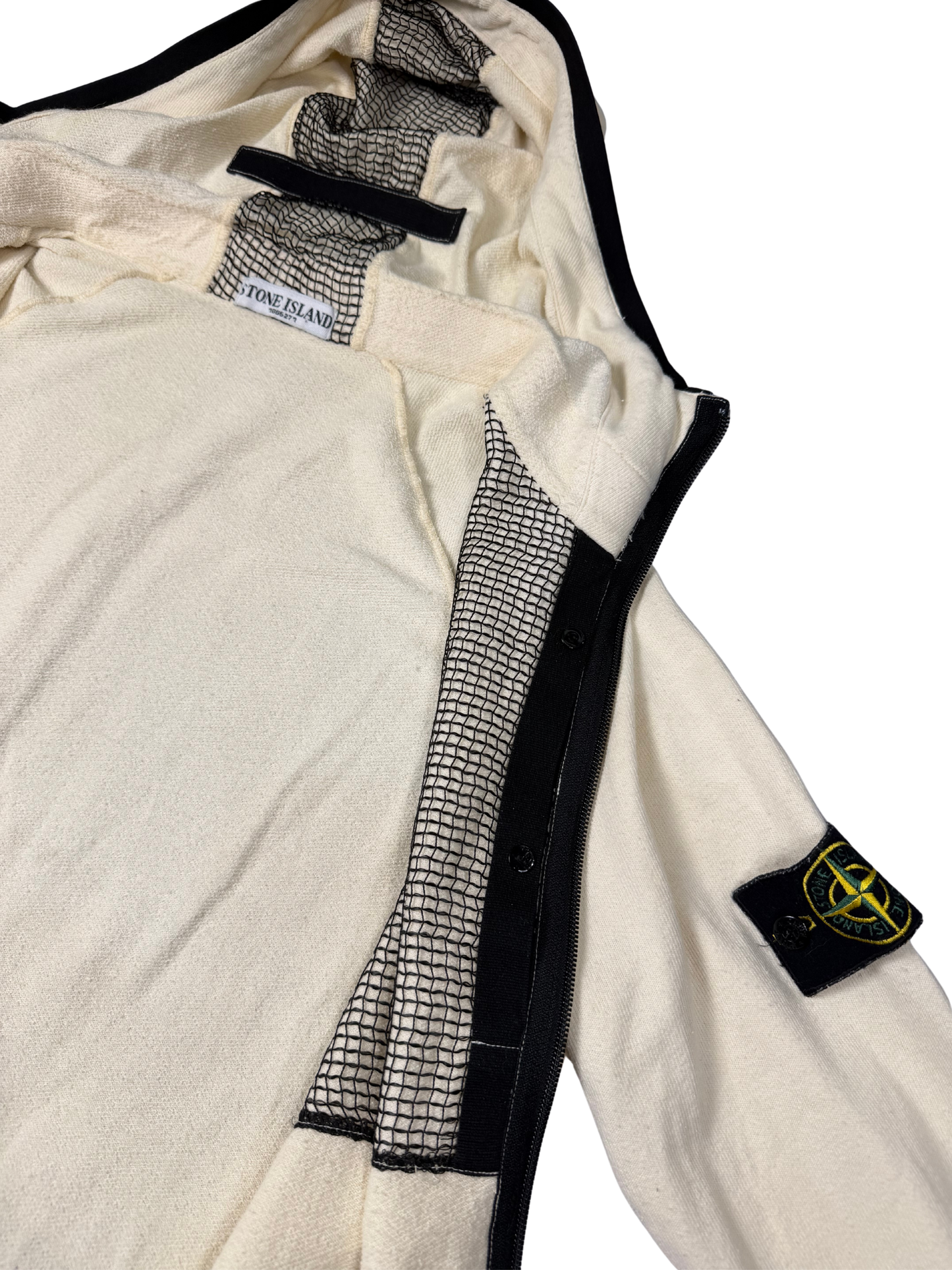 Stone Island S/S10 Felpa in cotone con Cappuccio Taglia M