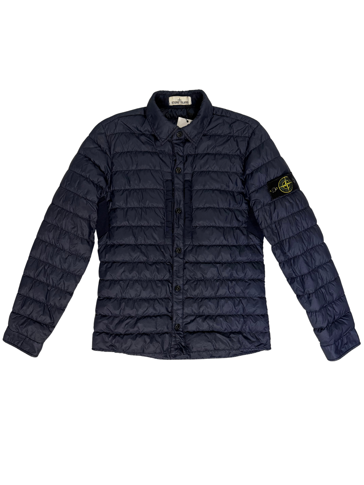 Stone Island Garment Dyed Micro Yarn Down Blue Taglia S