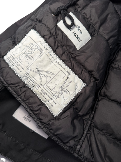 Stone Island David Tc Jacket Bkack Foderata in piumino Taglia S