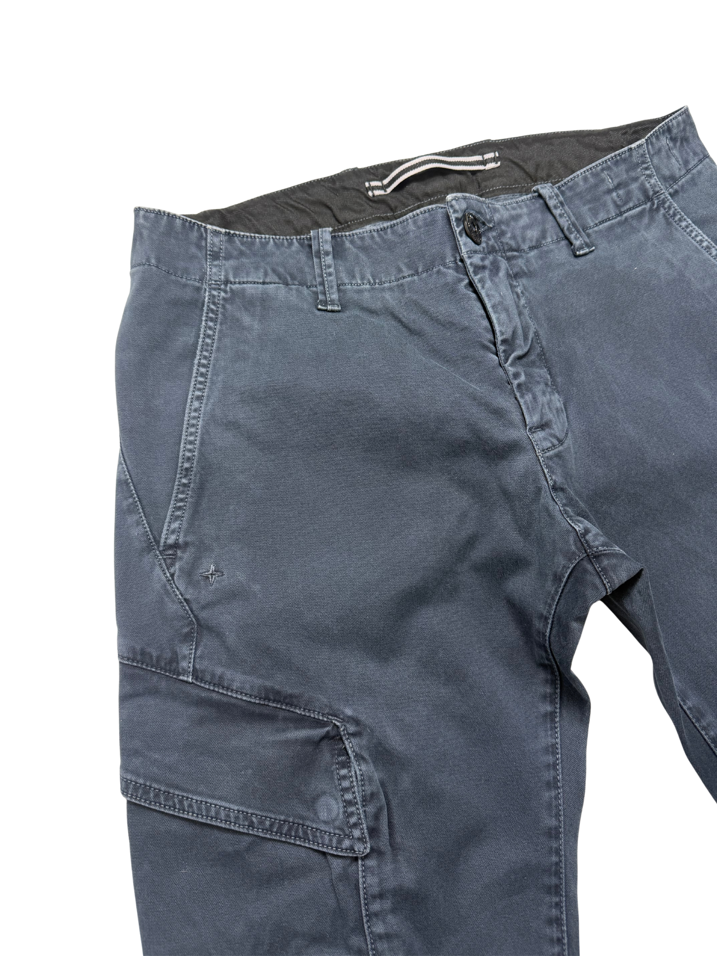 Pantaloni Cargo Stone Island Taglia 31 Blu Navy