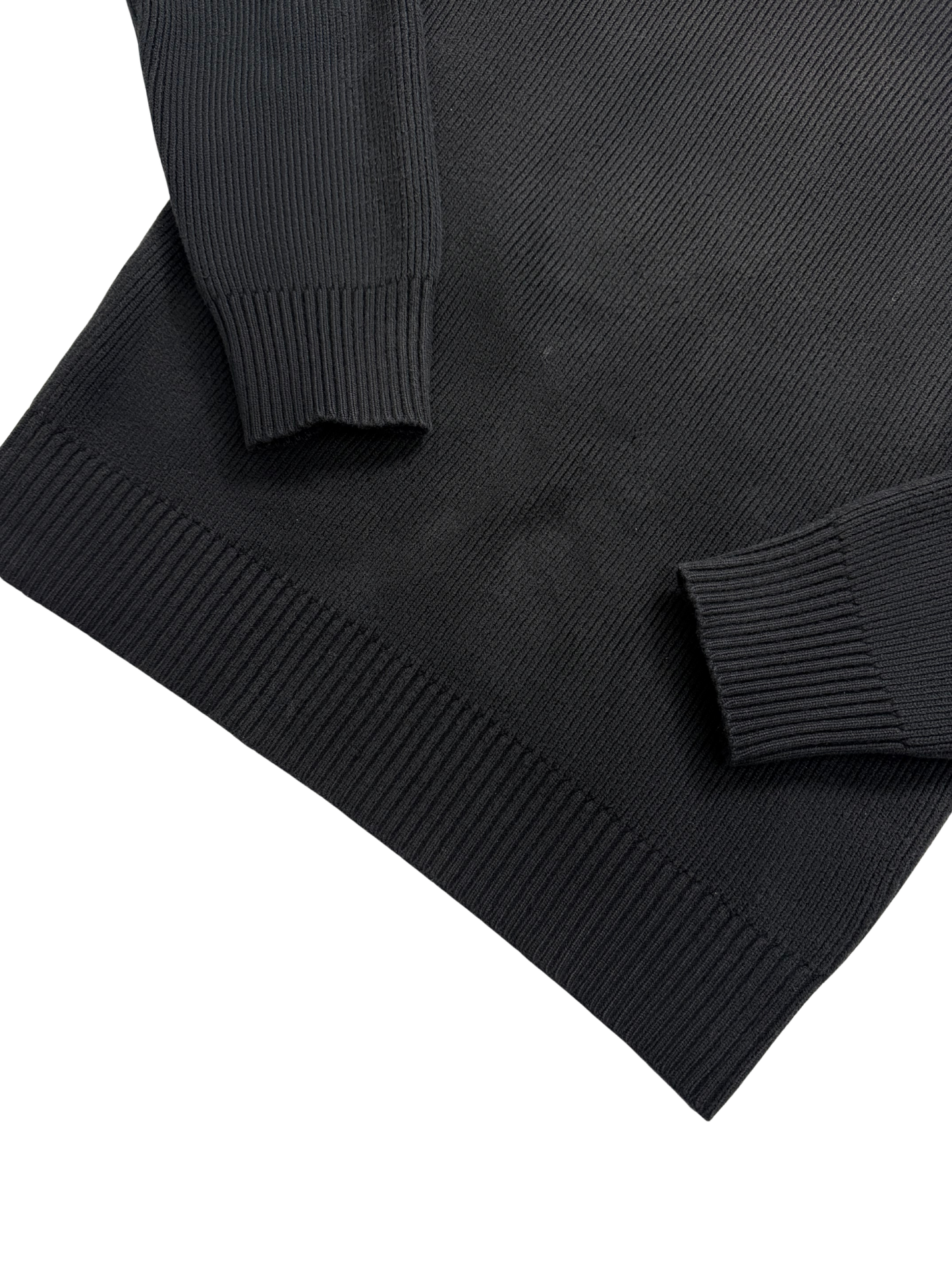 Stone Island Maglione Girocollo in Misto Lana Taglia M Black