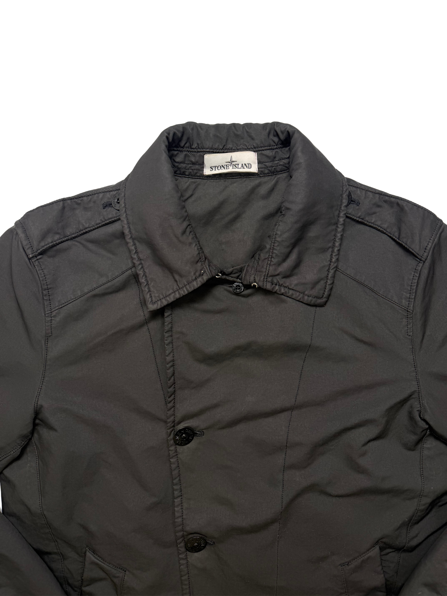 Stone Island David TC Trench Taglia L A/W 2015 Black