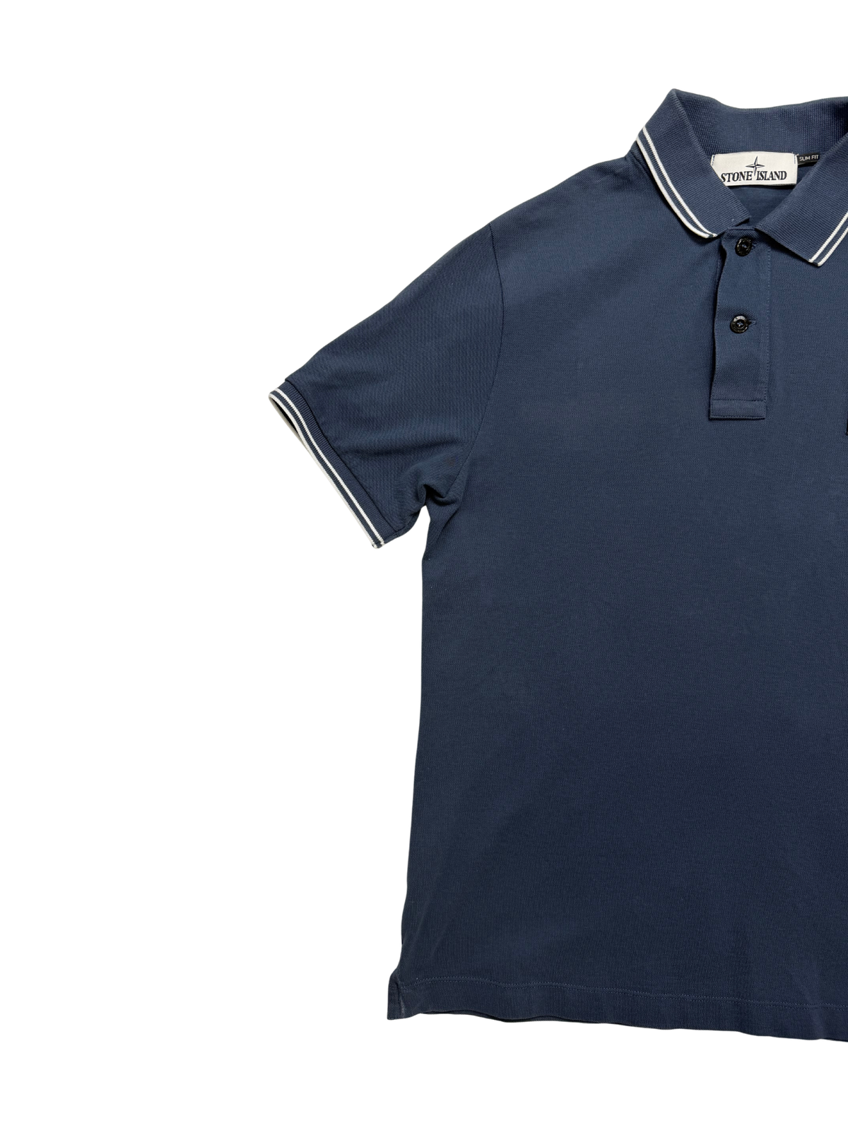 Polo blu Stone Island Slim Fit Taglia M