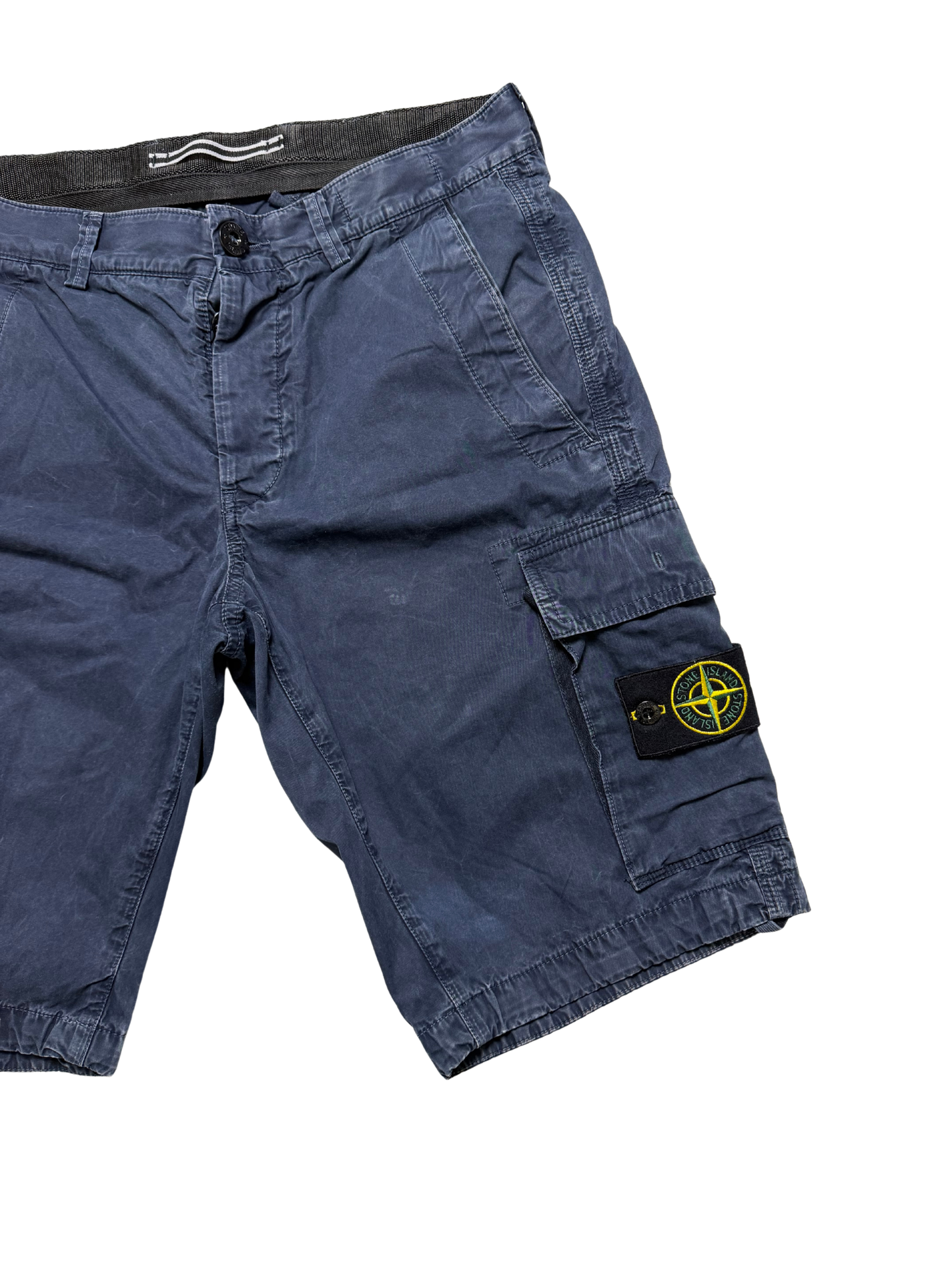 Stone Island Bermuda Shorts W29 Blu Navy