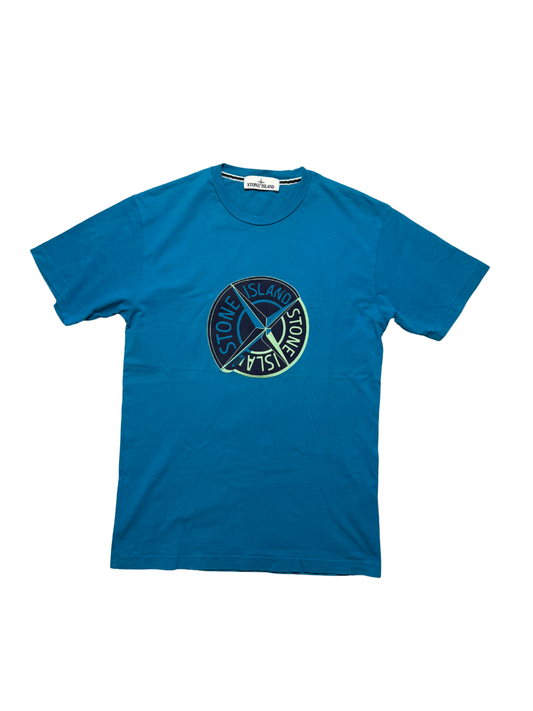 Stone Island T-shirt Logo Centrale Taglia S
