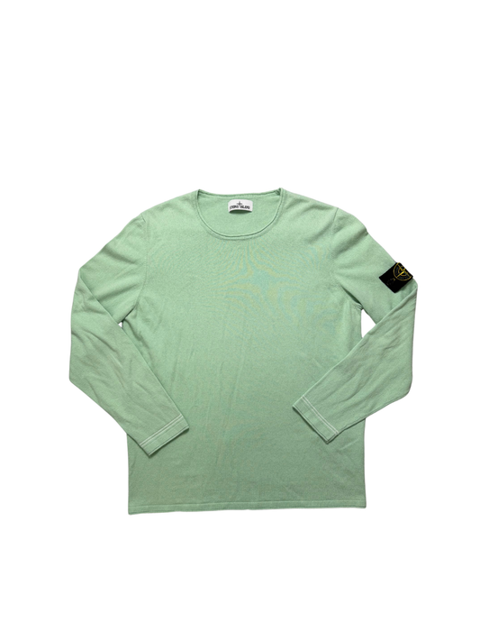 Stone Island Maglione Leggero Girocollo Taglia XL Colore Lime