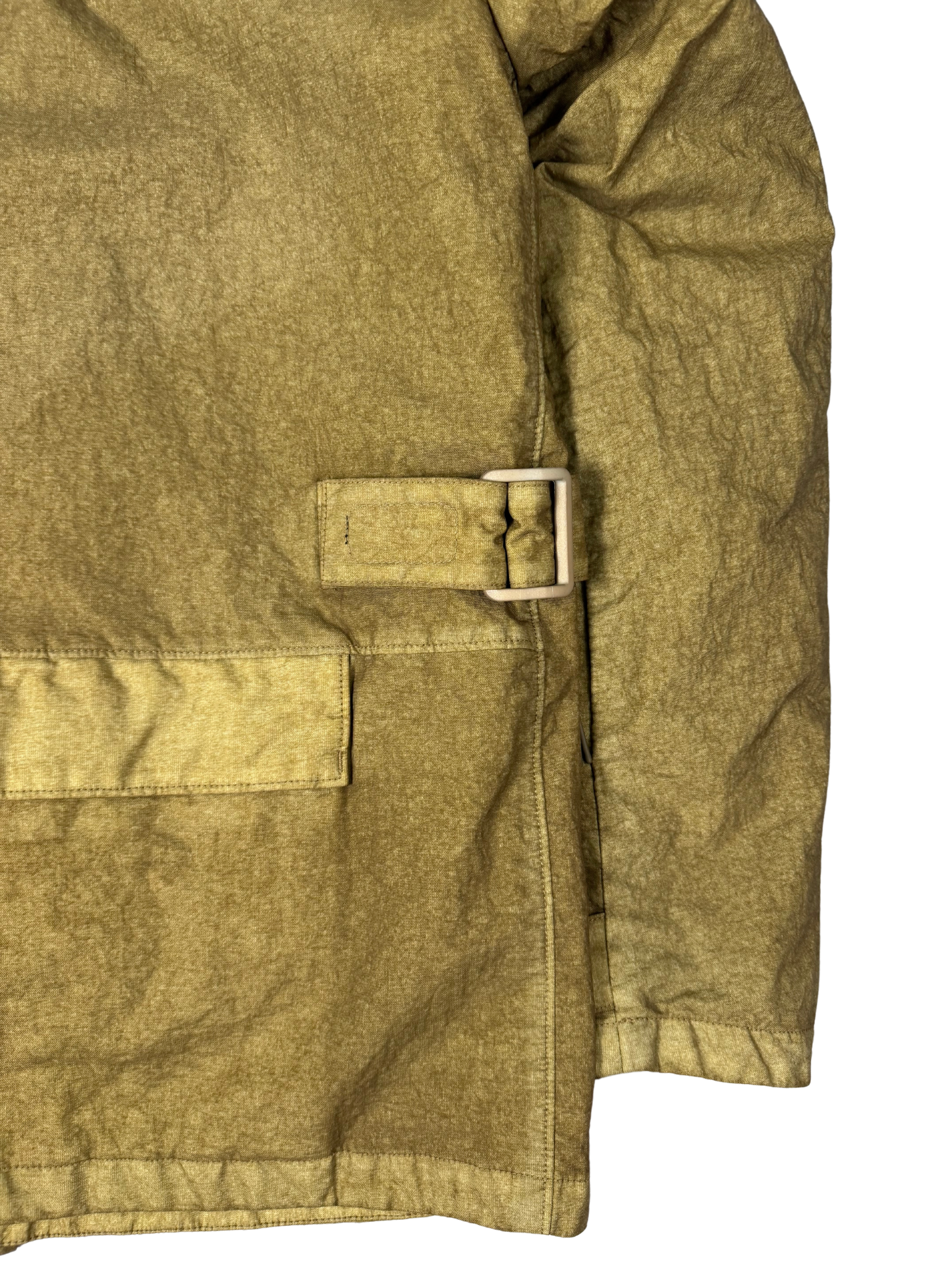 C.P. Company Metropolis Series Co-Ted Hooded 2 in 1 Jacket in Khaki