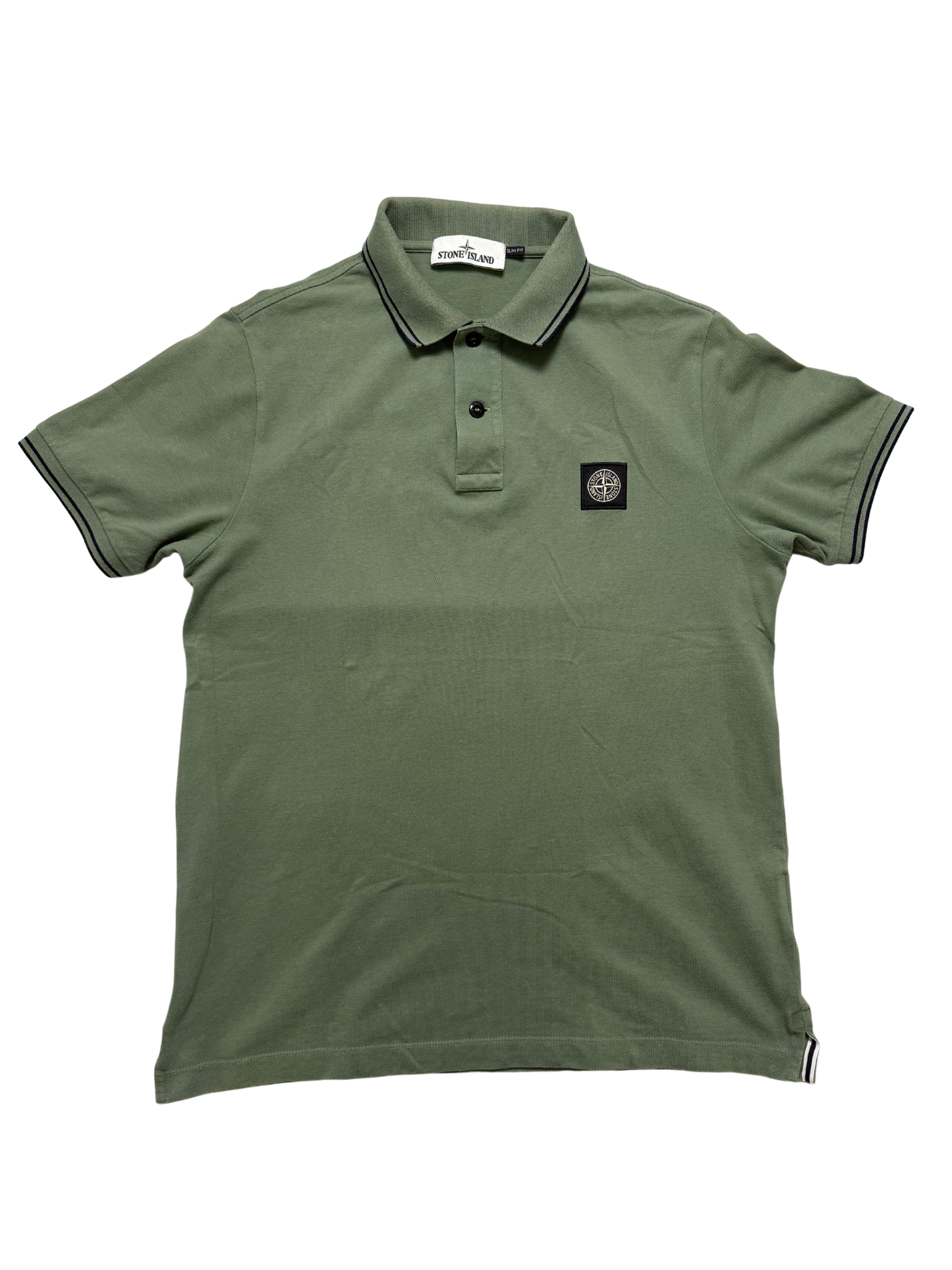 Stone Island Polo Verde Chiaro Taglia L