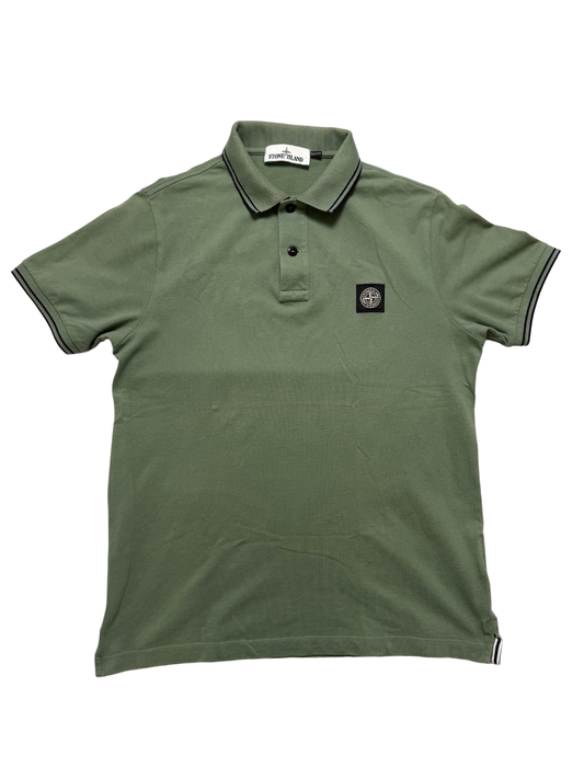 Stone Island Polo Verde Chiaro Taglia L