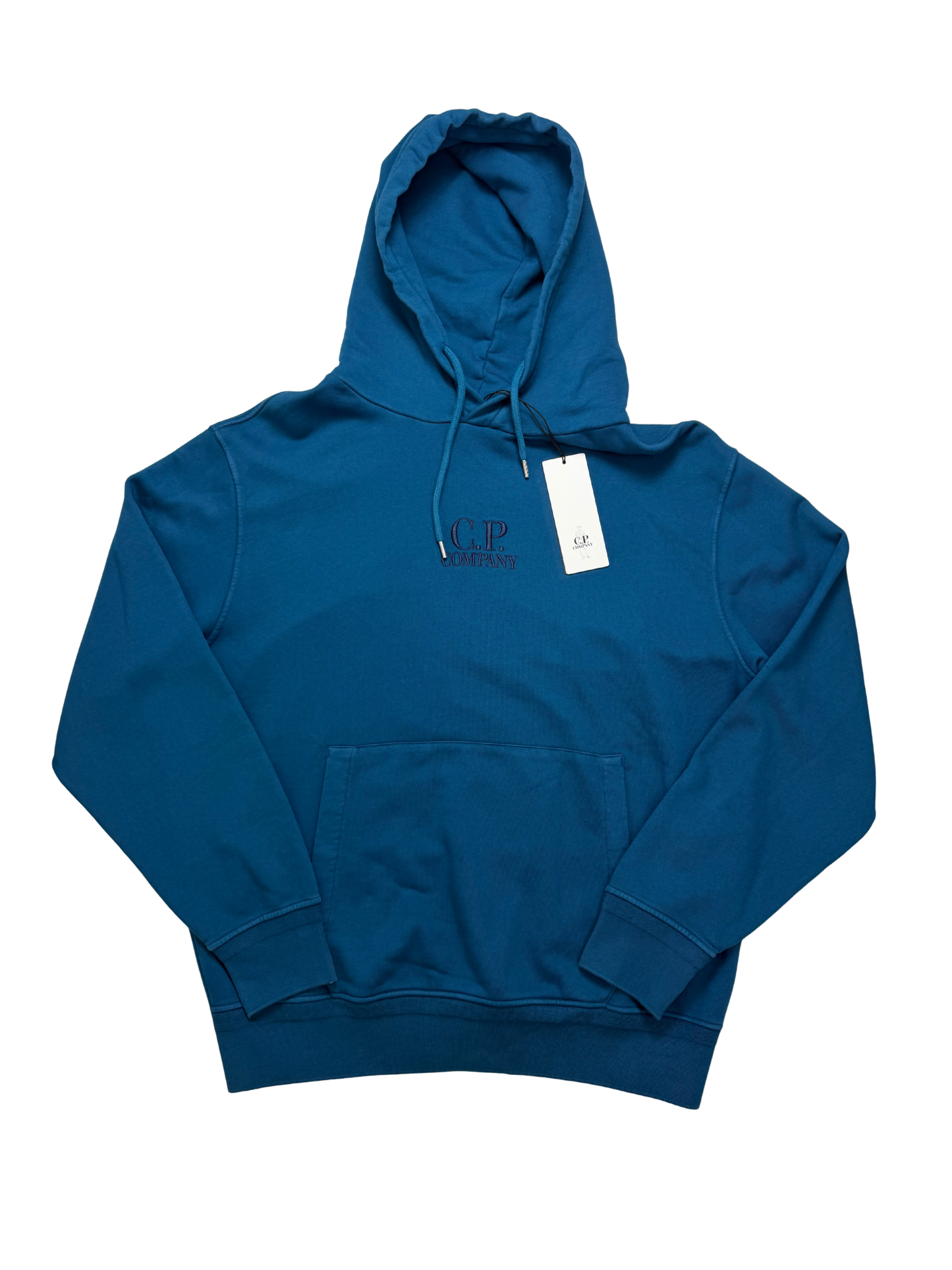 C.P.Company Felpa con Cappuccio Blu Taglia L