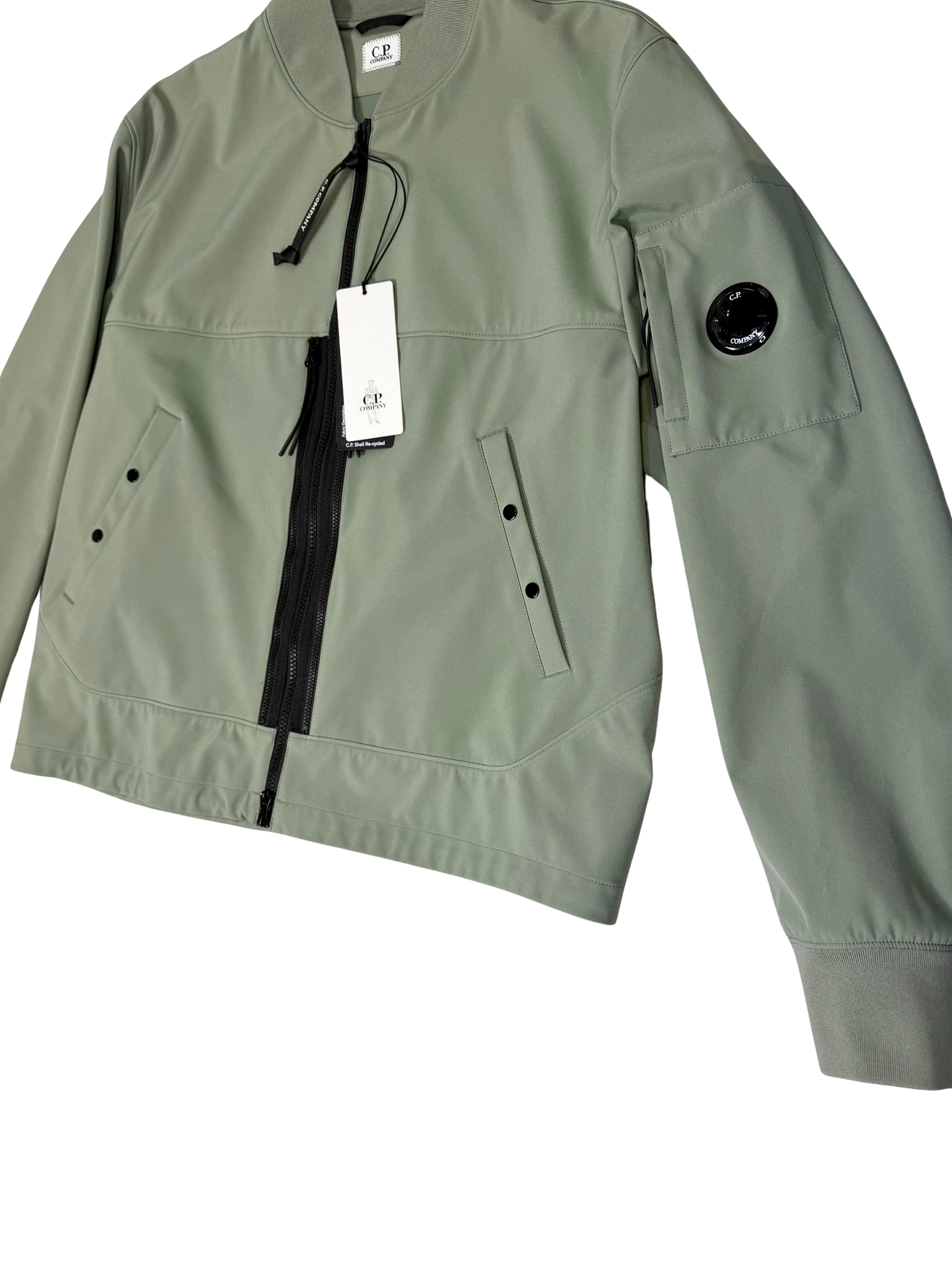 Cp Company  C.P. Shell-R bomber Jacket Green Taglia 50