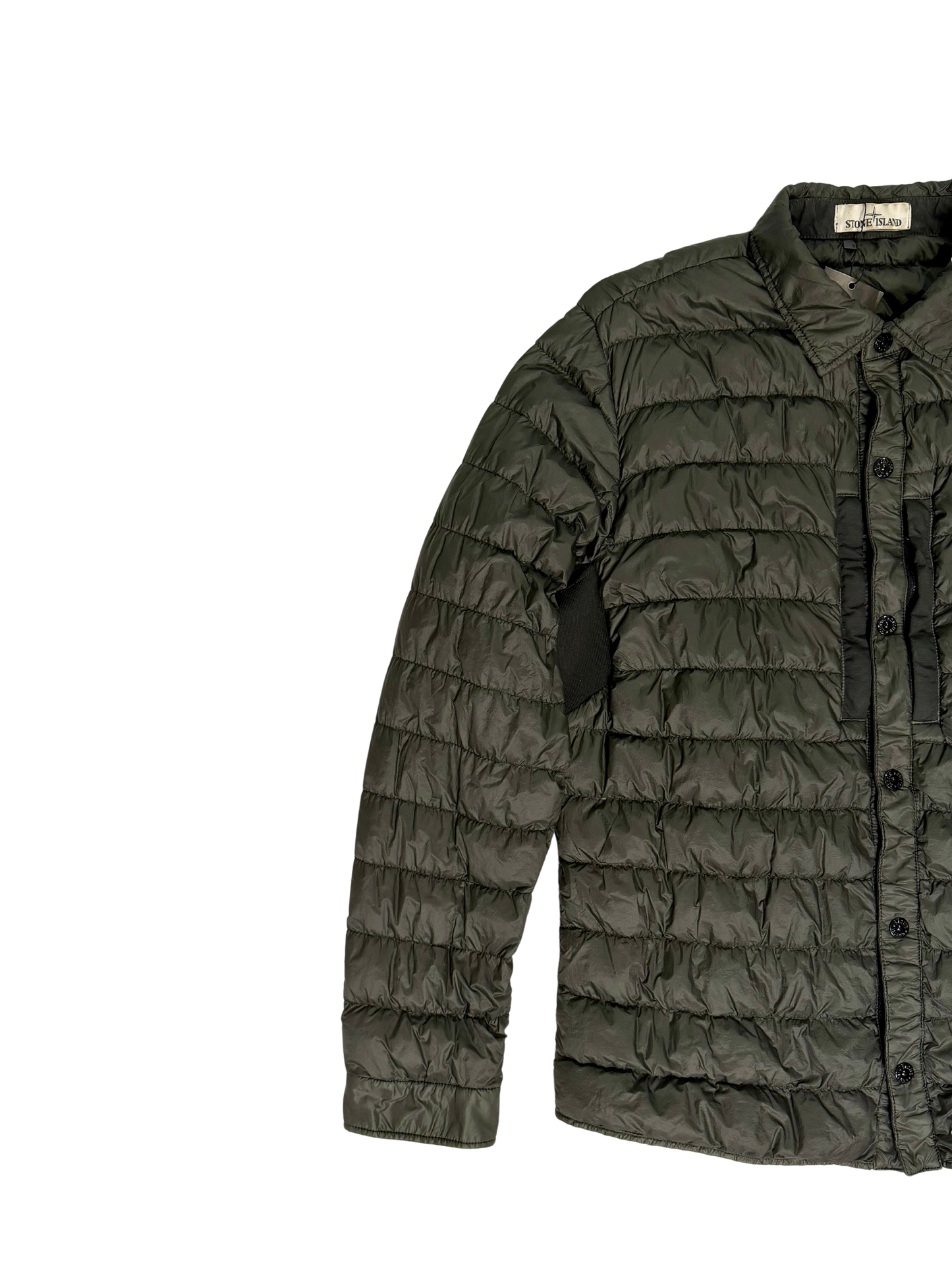Stone Island Garment Dyed Micro Yarn Down Green Taglia XL